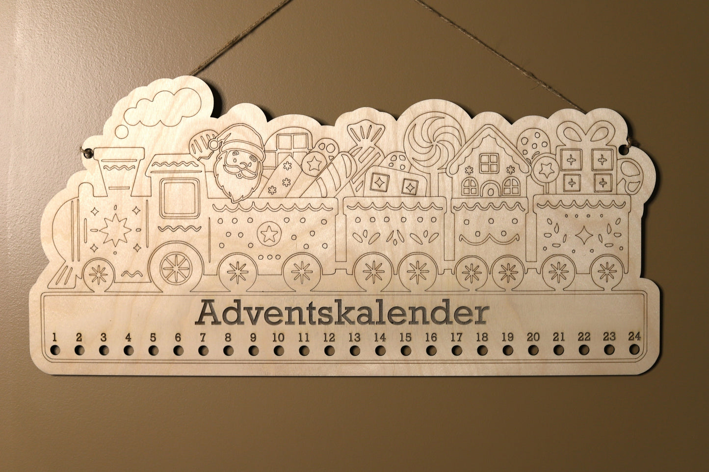 Adventskalender Juletog