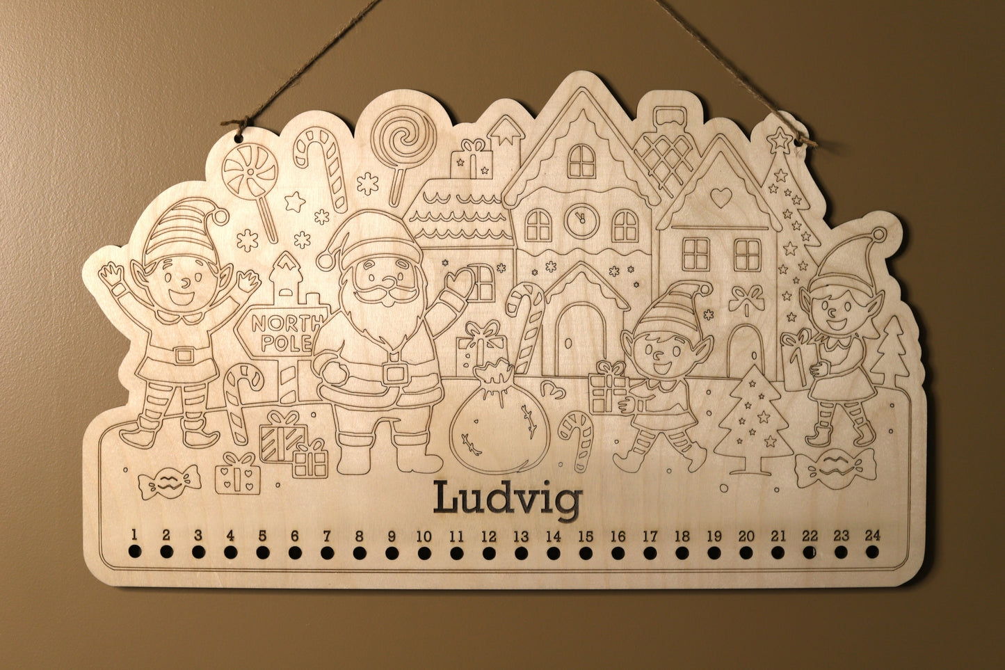 Adventskalender Nisselandsby